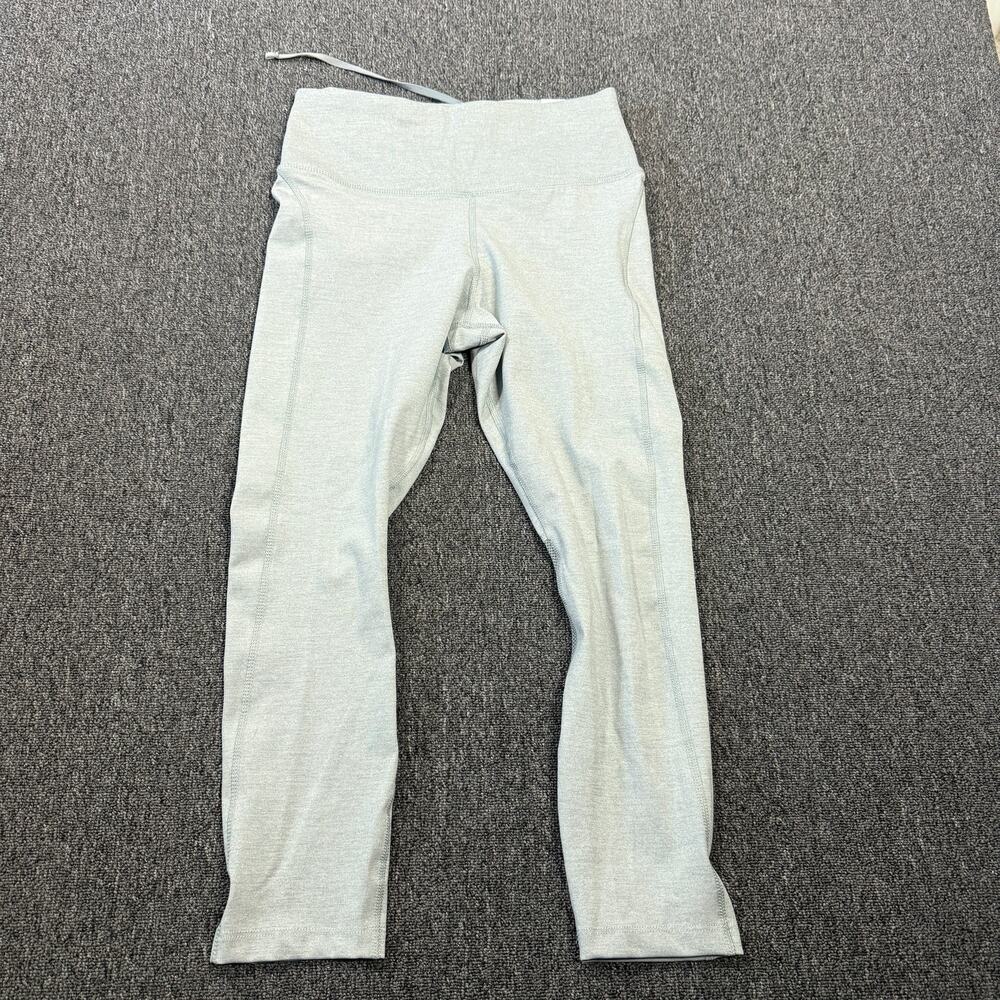 Vintage Y2k Nike Mid Rise Grey Running Capri Crop Legging Women's Small Nwt